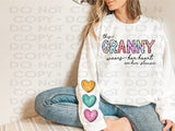 GRANNY heart on my sleeve CREWNECK