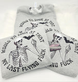 Last flying fuck crewneck