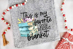 Grey Sweater Style blanket