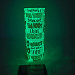 GLOW GRINCH 20OZ TUMBLER