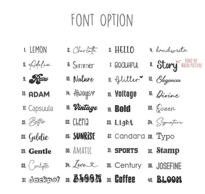 Customized name towel - PREORDER