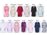 Satin Solid Robe - Kids