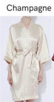 Satin Solid Robe - Kids