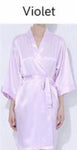 Satin Solid Robe - Adults